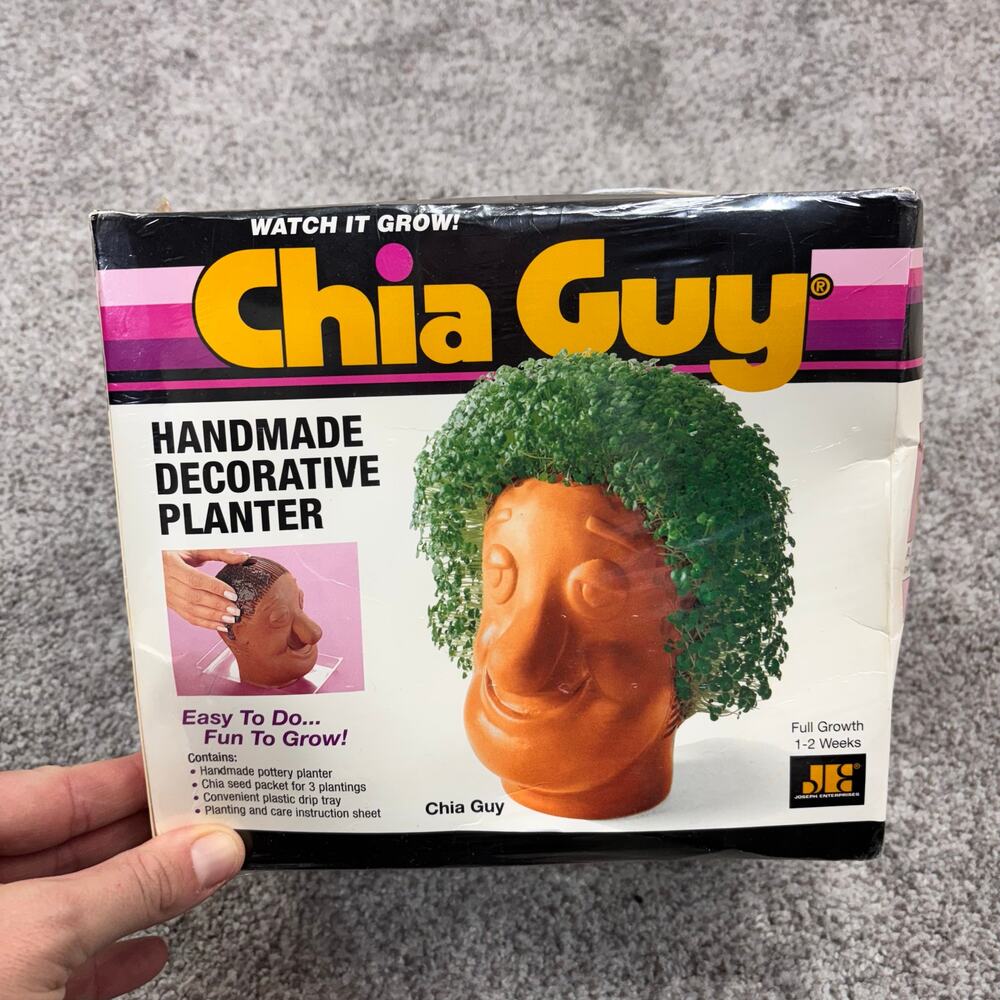 New in sealed box- Chia Guy Chia pet